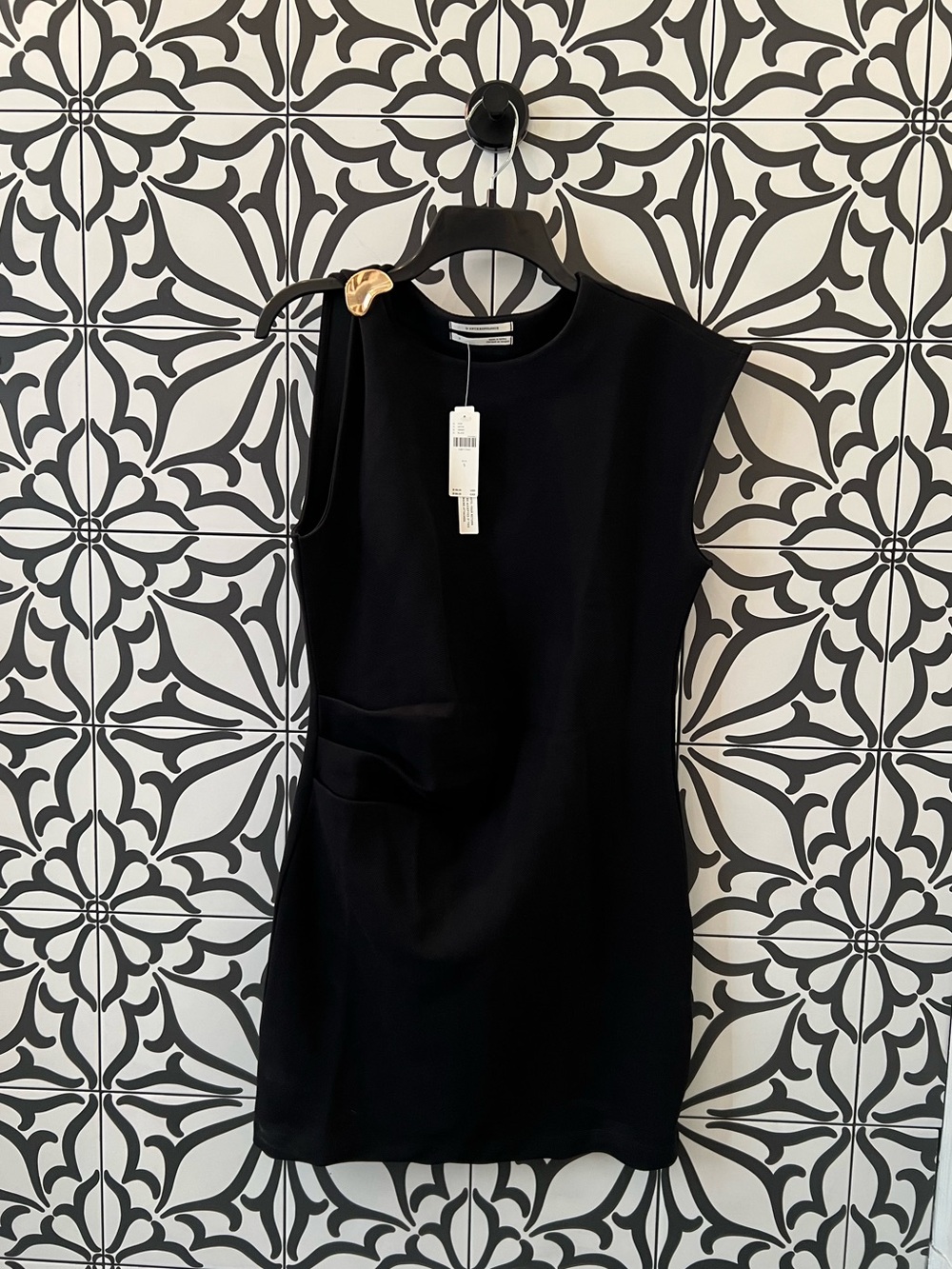 By Anthropologie asymmetric mini dress, Size S, NWT